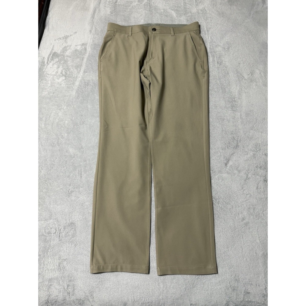 Free Fly‎ Pants Mens 32x31 Beige Stretch Chino Straight Performance Golf